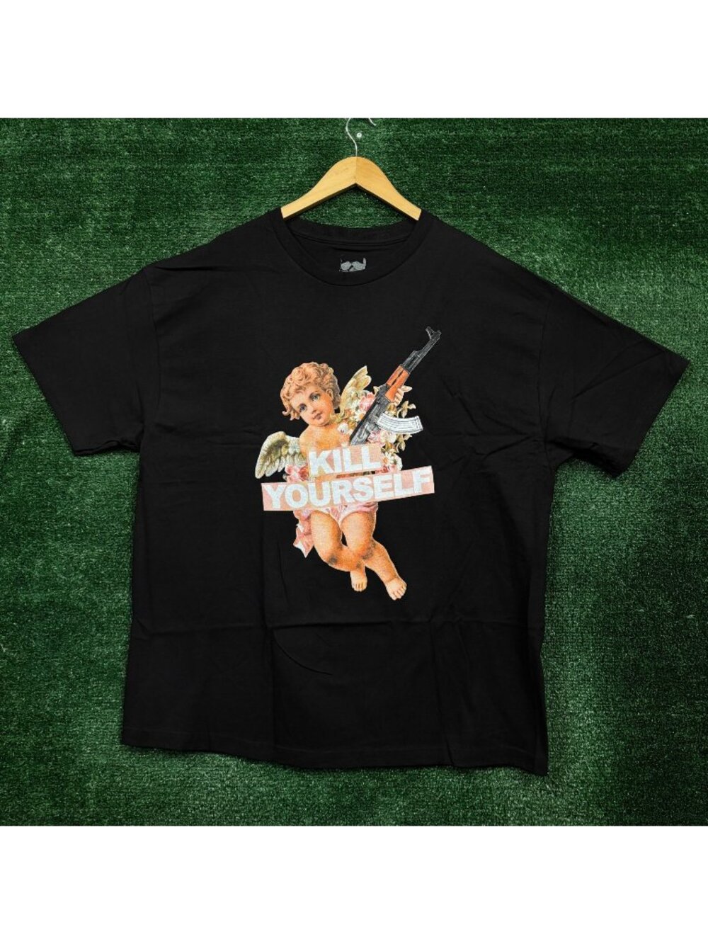 G59 Records x The Suicideboys Kill Yourself AK Cherub Hip-Hop T-Shirt Size XXL